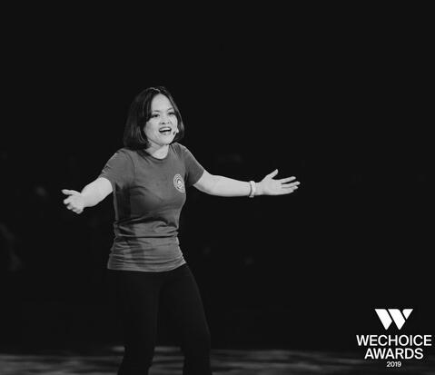 Keynote speaker at WeChoice Awards 2019