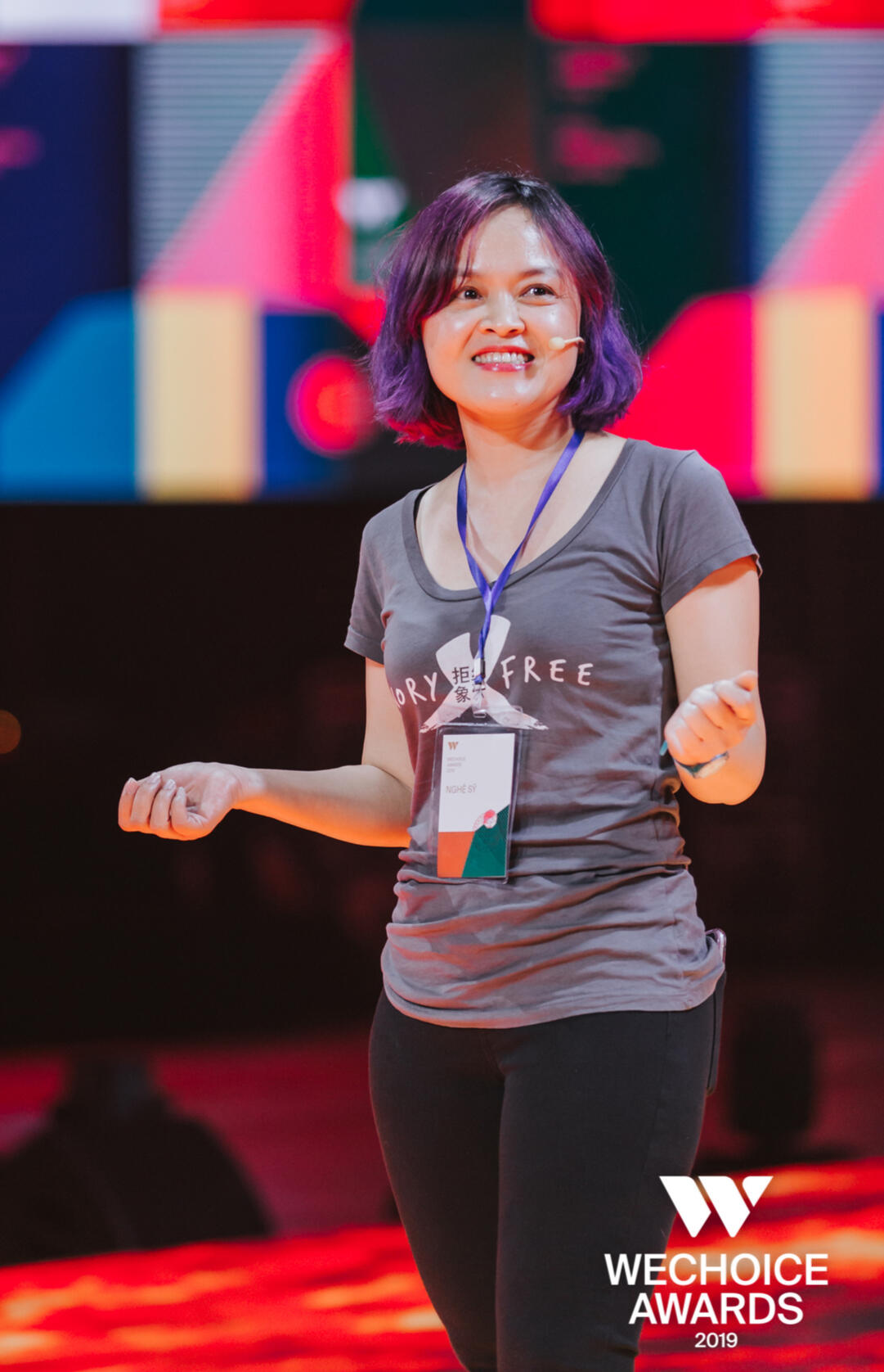 Keynote speaker at WeChoice Awards 2019 in Vietnam